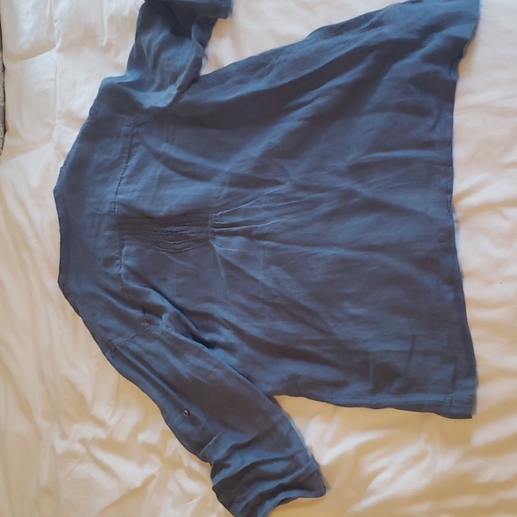 Tommy Bahama Linen Shirt Medium - Picture 5 of 8